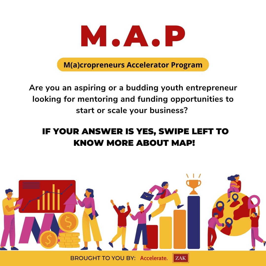 Get Ready to Accelerate Your Entrepreneurial Journey with MAP - Free Upskilling, Mentoring, and Potential Funding!